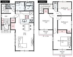八千代市高津1期 新築戸建 全1棟
