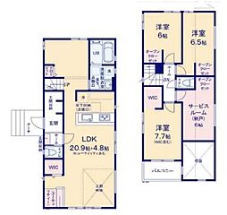 物件画像 千葉市稲毛区宮野木町5期　新築戸建て　全5棟