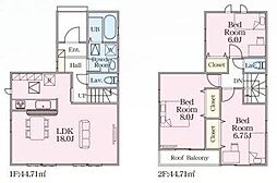 物件画像 佐倉市西志津23-1期　新築戸建て