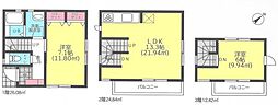 物件画像 船橋市前原東5丁目　全2棟