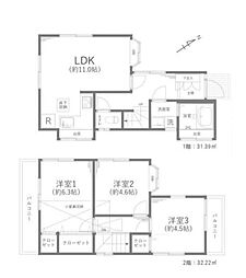 物件画像 鎌ケ谷市北中沢二丁目戸建