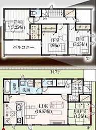 物件画像 グラファーレ千葉市花見川区こてはし台2丁目10期　新築戸建て