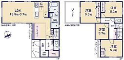 佐倉市上志津原1期　新築戸建て