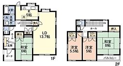潮来市日の出5丁目 23-3期　新築戸建て　1号棟