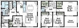市原市今津朝山2期　新築戸建て　2号棟