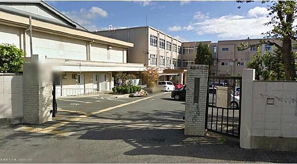 Beautiful mountainous landscape with colorful sky