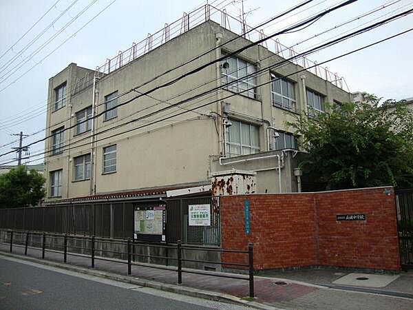 画像19:大阪市立瓜破中学校まで453m