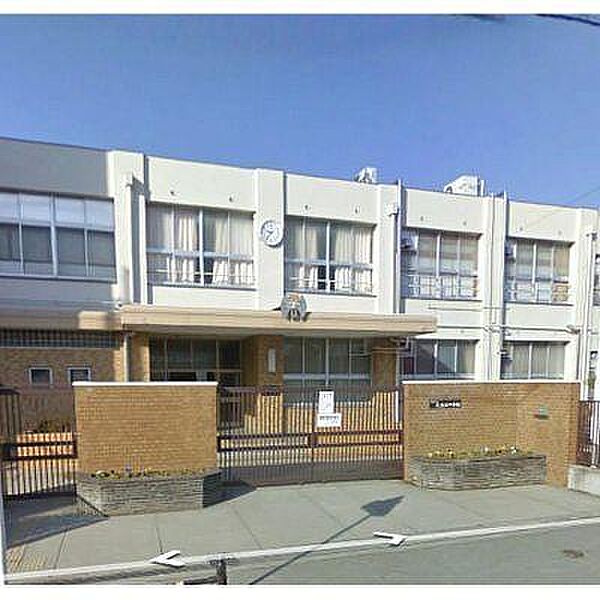 周辺：大阪市立長吉西中学校まで342m