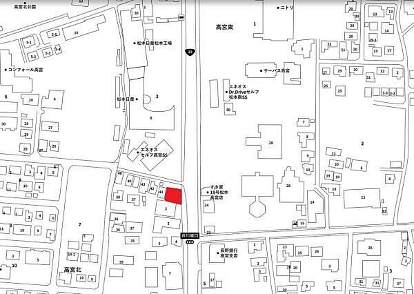 地図を拡大表示