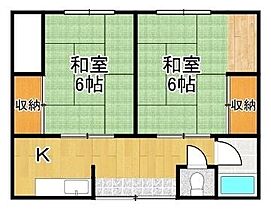 西浜マンション  ｜ 大阪府大阪市大正区鶴町４丁目6-2（賃貸マンション2DK・2階・33.00㎡） その2