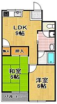 ワタナベパレス  ｜ 大阪府大阪市大正区南恩加島３丁目15-6（賃貸マンション2DK・4階・40.00㎡） その2