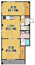 ソリッドウエーブ  ｜ 大阪府大阪市大正区平尾５丁目（賃貸マンション2LDK・3階・56.80㎡） その2