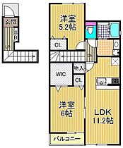 クラッシー 201 ｜ 大阪府大阪市大正区平尾３丁目14-6（賃貸マンション2LDK・2階・61.15㎡） その2