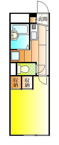 大阪府羽曳野市野(賃貸アパート1K・1階・19.87㎡)の写真 その2