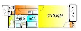 大阪府藤井寺市大井５丁目10-5（賃貸アパート1K・2階・27.34㎡） その2