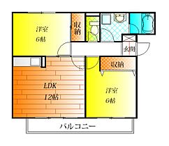 大阪府松原市一津屋６丁目13-4（賃貸アパート2LDK・1階・56.91㎡） その2