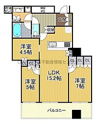 間取図画像 3LDK