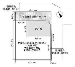物件画像 守口市東町1丁目　古家付き土地