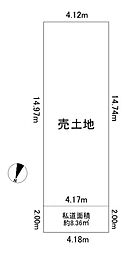 物件画像 大阪市西淀川区佃3丁目　売土地　D号地