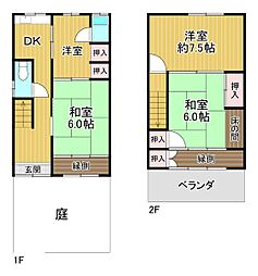 尼崎市大庄北3丁目 中古テラスハウス