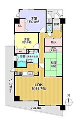 間取図画像 3LDK
