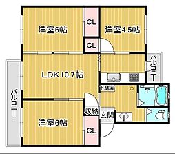 物件画像 香里三井住宅A6棟