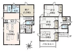 物件画像 新座市西堀2丁目　全2棟　1号棟