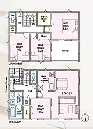 物件画像 磐田市見付 第6期  新築全1棟　1号棟