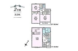 狭山水野24-1期　新築全2棟　2号棟