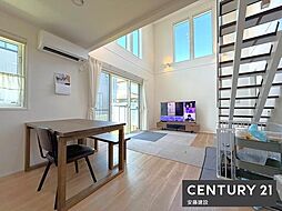 狭山市柏原　令和3年築　オール電化中古戸建 4LDKのリビング/ダイニング