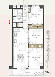 東海狭山マンション 3階