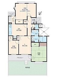入間扇町屋団地8号棟 1階