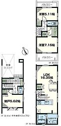 物件画像 3号棟川崎区新築戸建 ビルトイン車庫 日当たり