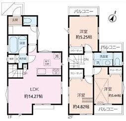 物件画像 金沢区新築戸建 小学校歩5分 3面バルコニー 眺め