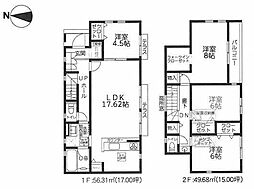 物件画像 4号棟大和市新築戸建 WIC SIC 2台駐車可