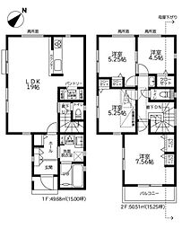 物件画像 藤沢市新築戸建 LDK19帖 パントリー リネン庫
