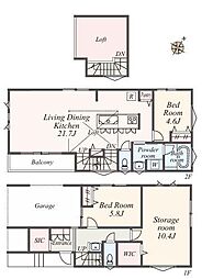 物件画像 1号棟港南区新築戸建 ビルトイン車庫 ロフト