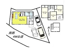 物件画像 相模原市新築戸建 LDK18帖 ロフト 3台駐車可能