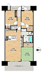 間取図画像 3LDK