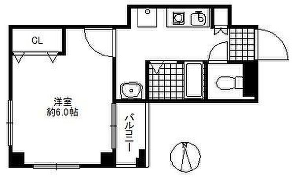 シティスパイア神戸元町2 ｜兵庫県神戸市中央区元町通７丁目(賃貸マンション1K・6階・22.62㎡)の写真 その2