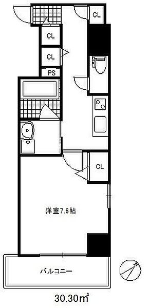 アルファレガロ神戸元町 ｜兵庫県神戸市中央区元町通６丁目(賃貸マンション1K・2階・30.30㎡)の写真 その2