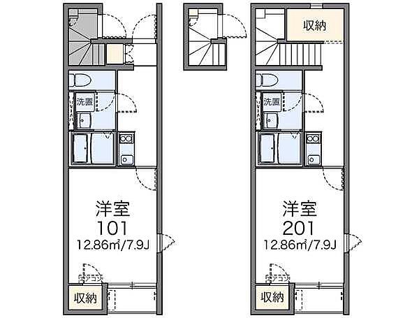 レオネクスト六甲篠原 ｜兵庫県神戸市灘区篠原伯母野山町３丁目(賃貸アパート1K・2階・31.62㎡)の写真 その2