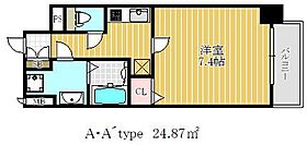 レゲスタ兵庫リバージュ  ｜ 兵庫県神戸市兵庫区本町１丁目（賃貸マンション1K・3階・24.87㎡） その2