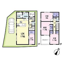 物件画像 泉佐野市鶴原第18　6号棟　新築戸建