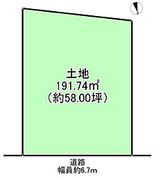 物件画像 1号地