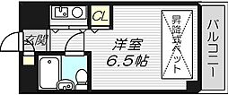 ベストレジデンス相川 ワンルームの間取図画像
