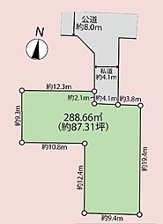 物件画像 草加市稲荷4丁目　売地