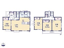 草加市吉町2丁目　新築一戸建て　3号棟