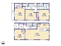 物件画像 草加市西町　新築一戸建て　2号棟