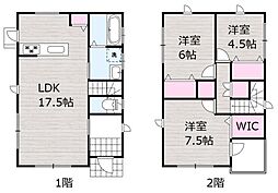 新築戸建　第2城ケ崎3丁目モデル　1号地